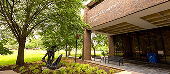 Carr Library building exterior Carr Library building exterior