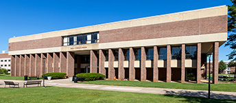 Library of Science and Medicine building exterior Library of Science and Medicine building exterior